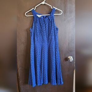 London Times navy dress